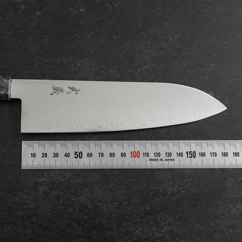 Santoku VG-10 Damascus Gray Birch Handle 180mm (7”)-[Musashi]-[Japan-Küchenmesser]
