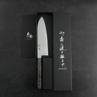 Santoku VG-10 Damascus Gray Birch Handle 180mm (7”)-[Musashi]-[Japan-Küchenmesser]