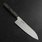 Santoku VG-10 Damascus Gray Birch Handle 180mm (7”)-[Musashi]-[Japan-Küchenmesser]