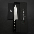 Santoku VG-10 Damascus Western Black Cherry Handle 175mm (6.8”)-[Musashi]-[Japan-Küchenmesser]