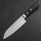 Santoku VG-10 Damascus Western Black Handle 135mm (5.3”)-[Musashi]-[Japan-Küchenmesser]