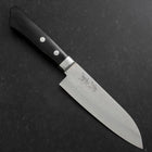 Santoku VG-10 Damascus Western Black Handle 135mm (5.3”)-[Musashi]-[Japan-Küchenmesser]