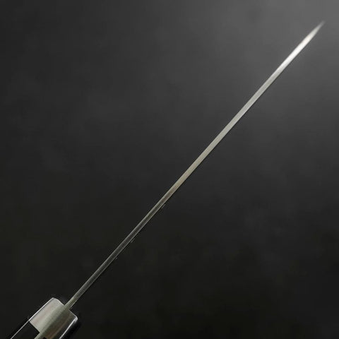 Santoku VG-10 Damast Dunkelblauer Westlicher Griff 135mm-[Musashi]-[Japan-Küchenmesser]