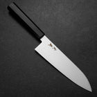 Santoku VG-10 Damast Ebenholz Griff 180mm-[Musashi]-[Japan-Küchenmesser]