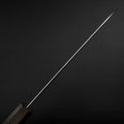 Santoku VG-10 Damast Eschenholz Griff 170mm-[Musashi]-[Japan-Küchenmesser]