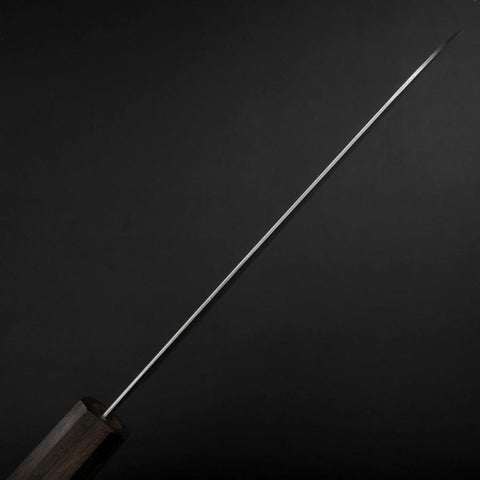 Santoku VG-10 Damast Eschenholz Griff 170mm-[Musashi]-[Japan-Küchenmesser]