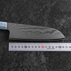 Santoku VG-10 Damast Korallenstrand-Optik Griff 165mm-[Musashi]-[Japan-Küchenmesser]
