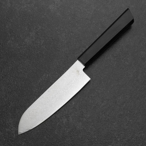 Santoku VG-10 Damast Rosenholz Griff 130mm-[Musashi]-[Japan-Küchenmesser]