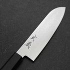 Santoku VG-10 Damast Rosenholz Griff 130mm-[Musashi]-[Japan-Küchenmesser]