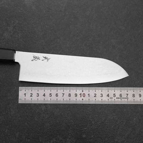 Santoku VG-10 Damast Rosenholz Griff 170mm-[Musashi]-[Japan-Küchenmesser]