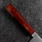 Santoku VG-10 Damast Roter Urushi Griff 165mm-[Musashi]-[Japan-Küchenmesser]