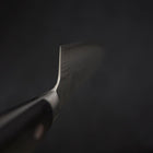 Santoku VG-10 Damast Schwarzer Westlicher Griff 170mm-[Musashi]-[Japan-Küchenmesser]