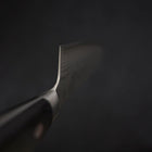 Santoku VG-10 Damast Schwarzer Westlicher Griff 170mm-[Musashi]-[Japan-Küchenmesser]