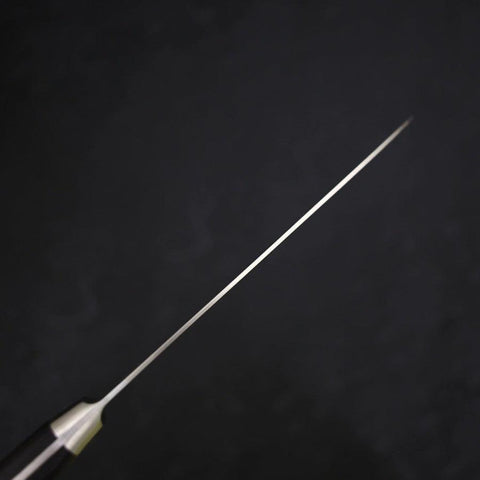 Santoku VG-10 Damast Schwarzer Westlicher Griff 170mm-[Musashi]-[Japan-Küchenmesser]