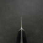 Santoku VG-10 Damast Schwarzer Westlicher Griff 170mm-[Musashi]-[Japan-Küchenmesser]