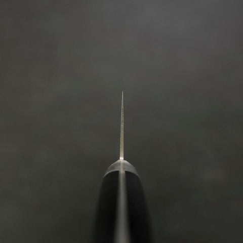 Santoku VG-10 Damast Schwarzer Westlicher Griff 170mm-[Musashi]-[Japan-Küchenmesser]