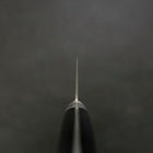 Santoku VG-10 Damast Schwarzer Westlicher Griff 170mm-[Musashi]-[Japan-Küchenmesser]
