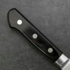 Santoku VG-10 Damast Schwarzer Westlicher Griff 170mm-[Musashi]-[Japan-Küchenmesser]