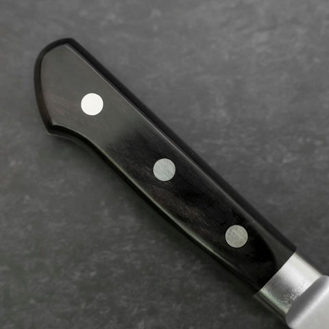 Santoku VG-10 Damast Schwarzer Westlicher Griff 170mm-[Musashi]-[Japan-Küchenmesser]