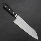 Santoku VG-10 Damast Schwarzer Westlicher Griff 170mm-[Musashi]-[Japan-Küchenmesser]