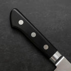 Santoku VG-10 Damast Schwarzer Westlicher Kirschholz Griff 175mm-[Musashi]-[Japan-Küchenmesser]