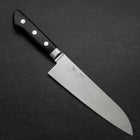 Santoku VG-10 Damast Schwarzer Westlicher Kirschholz Griff 175mm-[Musashi]-[Japan-Küchenmesser]