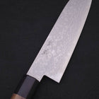 Santoku VG-10 Damast Walnussholz Griff 165mm-[Musashi]-[Japan-Küchenmesser]