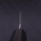 Santoku VG-10 Damast Walnussholz Griff 165mm-[Musashi]-[Japan-Küchenmesser]