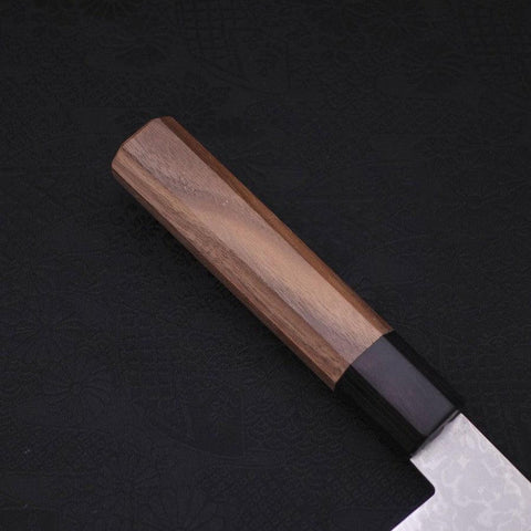 Santoku VG-10 Damast Walnussholz Griff 165mm-[Musashi]-[Japan-Küchenmesser]