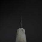 Santoku VG-10 Damast Weiß-Schwarzer Ozeanplastik Griff mit Blattgold 165mm-[Musashi]-[Japan-Küchenmesser]