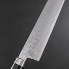 Santoku VG-10 Damast Westlicher Schwarzer Griff 170mm-[Musashi]-[Japan-Küchenmesser]