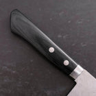 Santoku VG-10 Damast Westlicher Schwarzer Griff 170mm-[Musashi]-[Japan-Küchenmesser]