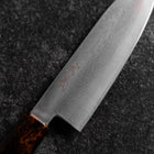 Santoku VG-10 Damast Yamanaka Roter Urushi Griff 130mm-[Musashi]-[Japan-Küchenmesser]
