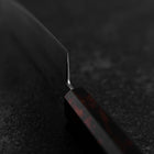 Santoku VG-10 Damast Yamanaka Roter Urushi Griff 130mm-[Musashi]-[Japan-Küchenmesser]