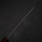 Santoku VG-10 Damast Yamanaka Schwarzer Urushi Griff 165mm-[Musashi]-[Japan-Küchenmesser]