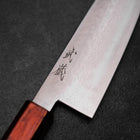 Santoku VG-10 Damast Yamanaka Schwarzer Urushi Griff 165mm-[Musashi]-[Japan-Küchenmesser]