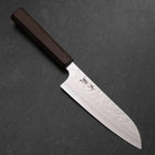 Santoku VG-10 Nashiji Wenge Griff 165mm-[Musashi]-[Japan-Küchenmesser]
