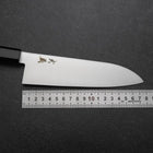 Santoku VG-10 Poliert Ebenholz Griff 170mm-[Musashi]-[Japan-Küchenmesser]