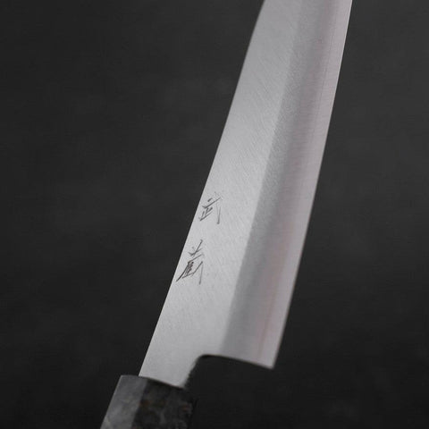 Santoku VG-10 Poliert Marmorierter Ahornholz Griff 180mm-[Musashi]-[Japan-Küchenmesser]