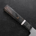 Santoku VG-10 Poliert Marmorierter Ahornholz Griff 180mm-[Musashi]-[Japan-Küchenmesser]