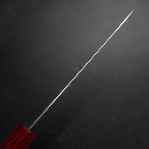 Santoku VG-10 Poliert Roter Walnussholz Griff 180mm-[Musashi]-[Japan-Küchenmesser]