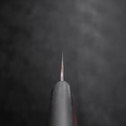 Santoku VG-10 Poliert Schwarz-Brauner Westlicher Griff 170mm-[Musashi]-[Japan-Küchenmesser]