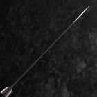 Santoku VG-10 Poliert Schwarzer Westlicher Griff 170mm-[Musashi]-[Japan-Küchenmesser]