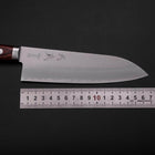 Santoku VG-10 Poliert Westlicher Mahagoni Griff 165mm-[Musashi]-[Japan-Küchenmesser]