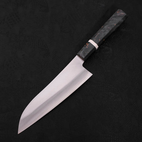 Santoku VG-10 Polished Marbled Maple Handle 150mm (5.9”)-[Musashi]-[Japan-Küchenmesser]