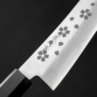 Santoku VG-10 Polished Sakura Ebony Handle 150mm (5.9”)-[Musashi]-[Japan-Küchenmesser]