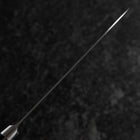 Santoku VG-10 Polished Western Black Handle 170mm (6.7”)-[Musashi]-[Japanese-Kitchen-Knives]