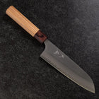 Santoku VG-10 Polished Zelkova Handle 165mm (6.5”)-[Musashi]-[Japanese-Kitchen-Knives]