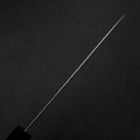 Santoku VG-10 Tsuchime Büffelhorn und Ebenholz Griff 165mm-[Musashi]-[Japan-Küchenmesser]