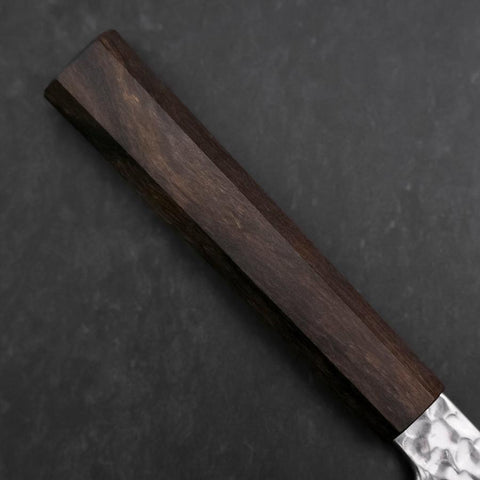 Santoku VG-10 Tsuchime Damascus Ashwood Handle 180mm (7”)-[Musashi]-[Japan-Küchenmesser]